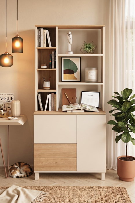 Hanah Home Mood - MD6-CS en Arena y Roble Hanah Home Mood - MD6-CS en Arena y Roble